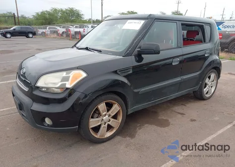 2010 Kia Soul Sport z USA, uszkodzony, nr VIN KNDJT2A21A7050132